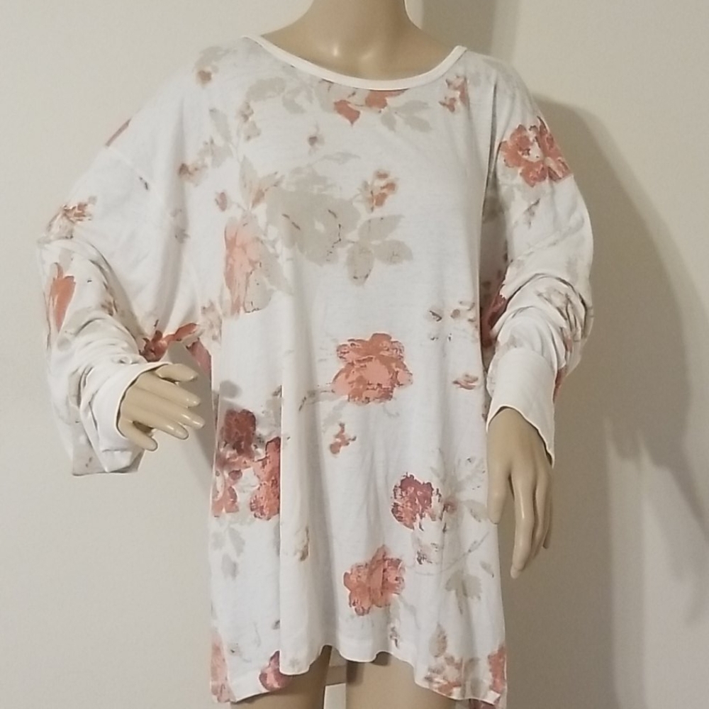 Free People Floral Print Top New With Tag - Picture 3 of 9